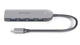 USB-хаб REAL-EL CQ-415 USB Type-C 4-в-1 - зображення 2