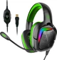 Наушники Vertux Miami 7.1 USB Green (miami.green) - изображение 1