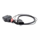 Переходник Autocom OBD2 FIAT, Alfa Romeo, LANCIA, Chery 3 pin для подключения диагностики к авто (3pin - 16pin) - изображение 1