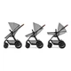 Універсальна коляска 3 в 1 Kinderkraft Moov Gray Melange (KKWMOOVGRYM0NC) - зображення 7