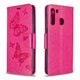 Чохол-книжка з малюнком UniCase Butterfly Pattern для Samsung Galaxy A21 (A215) - Rose - зображення 4