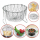 Друшляк складний Magic Kitchen Chef Basket миска універсальна 12 1 - зображення 4
