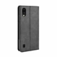 Чехол-книжка Deexe Retro Style для ZTE Blade A5 (2020) / A51 Lite - Black - изображение 7