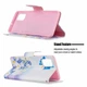 Чохол з малюнком Deexe Color Wallet для Samsung Galaxy A51 (А515) - Blue Butterfly and Flowers - зображення 5