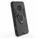 Чехол с подставкой Deexe Hybrid Case для VIVO V17 - Black - изображение 5