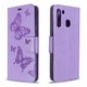 Чехол-книжка с рисунком UniCase Butterfly Pattern для Samsung Galaxy A21 (A215) - Purple - изображение 4