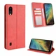 Чохол-книжка Deexe Retro Style для ZTE Blade A5 (2020) / A51 Lite - Red - зображення 1