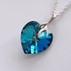 Підвіска Hand Made з кристалом Swarovski (підвіска без ланцюжка) - зображення 1