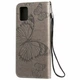 Чохол-книжка з малюнком UniCase Butterfly Pattern для Samsung Galaxy A51 (А515) - Grey - зображення 4