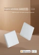 Бездротовий Вимикач 2-клавіші Aqara E1 Wireless Switch Zigbee 3.0 Apple HomeKit (WXKG17LM) - зображення 6