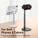 Металлическая подставка планшета для телефона REMAX Desktop Telescopic Phone Holder RM-C08 |5-13"| Белый - изображение 8