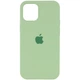 Чехол Silicone Case Full Protective (AA) для Apple iPhone 13 Pro Max (6.7") Мятный / Mint Без бренда - изображение 1