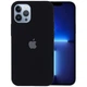 Чехол Silk Full Protective (AA) для Apple iPhone 13 Pro Max (6.7") Черный / Black Без бренда - изображение 4