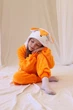 Піжама Кигуруми Kigurumi Лисичка Для Дітей І Підлітків Помаранчевий 110-120 див. (2023) - зображення 4