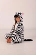Пижама Кигуруми Kigurumi Зебра Для Детей И Подростков Черно-белый 145-155 см. (2017) - изображение 2