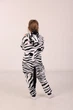 Пижама Кигуруми Kigurumi Зебра Для Детей И Подростков Черно-белый 145-155 см. (2017) - изображение 3