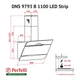 Витяжка Perfelli DNS 9793 B 1100 BL LED Strip - изображение 8