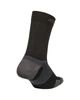 Компрессионные спортивные носки 2XU, Vectr Light Cushion Crew, S (35-38), черный/титановый - изображение 2