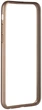 Бампер TOTO super thin metal bumper cases iPhone 6 Gold - изображение 1