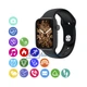 Умные смарт часы Smart Watch Series 6 HW22 PLUS, голосовой вызов, пульсометр, тонометр, оксиметр, режим спорт, шагомер, мониторинг сна, для мужчин и женщин, чёрные (000438650) - изображение 2