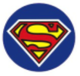 Захисні ковпачки на ніпеля CountryMan SUPERMAN (Супермен) 4 шт чорні - зображення 2