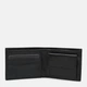 Портмоне мужское кожаное Levi's Casual Classics Hunte Coin Bifol 37541-0283 Regular Black (7613417744783) - изображение 4