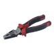 Плоскогубці 41133 Cr-Ni Blacken Polished 50% SAVE POWER 180 мм Haisser - зображення 1