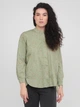 Кежуал сорочка з квітами Wiya 19С18508 One size (55658Onesize) Оливковий - зображення 1