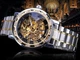 Мужские наручные механические часы Skeleton Winner Luxury - изображение 3