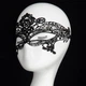 Маска интимная Erotic Queen черная Black. One Size - изображение 3