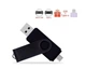 Флешка Jaster Plain 32Gb black OTG USB - Micro USB Flash Drive (в Подарок переходник Type-c) - изображение 4