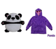 Худи - игрушка для детей Huggle Pets Hoodie толстовка с капюшоном Панда - изображение 2