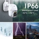 IP-камера зовнішня зовнішня ANBIUX HD 1080 з хмарним сервісом сигналізацією датчиком руху - зображення 14