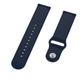 Ремешок CDK для Xiaomi Amazfit Bip U / U Pro | 20mm Silicone Sport Band (011908) (dark blue) - изображение 2