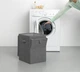 Сумка для білизни Brabantia LAUNDRY BOX модульна 35 л Темно-сіра (120442) - зображення 6