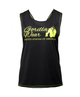 Майка Gorilla Wear Odessa Cross Back Tank Top XS Чорна/Неоново-рожевий (9110390400) - зображення 1