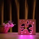 Детский светодиодный ночник ArtEco Light "Пони и стрекоза" из дерева, с пультом и регулировкой цвета, RGB - изображение 6