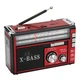 Портативный аккумуляторный радиоприёмник FM, USB, MicroSD Golon RX-381 Красный - изображение 2