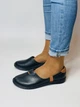 Женские балетки Grand Moda 40 Чёрный-рыжий 2745 - изображение 5