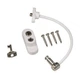 Детский замок на окна Penkid Safety Lock с тросом Белый (03P0101) - изображение 2