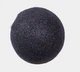 Спонж CS033 Конжаковый, 65*30, черный, крафтовая упаковка (Konjac конняку) Cosmo Shop - изображение 1