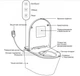 Унитаз-биде подвесной LAVINIA BOHO Smart V-Clean Rimless 3359101R c электронной крышкой-биде и пультом дистанционного управления - изображение 10