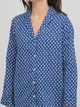 Рубашка хлопковая женская Old Navy 483803 XS Синяя (KAY2000001226346) - изображение 3