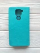 Чехол книжка Idewei для Xiaomi Redmi Note 9 бирюзовый - изображение 2