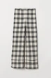 Брюки H&M 34 черно белый 7253549 - изображение 1