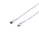 Мережевий Зарядний Пристрій Hoco C76A Type-C PD 20W Cable Type-C to Lightning 3A, White - зображення 3