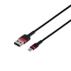 USB Baseus USB to Micro 2.4A CAMKLF-B Цвет Красно-Чёрный, 91 - изображение 1