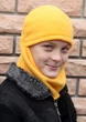 Подшлемник-балаклава Genny way зима полар флис 56 см оранжевый (402-ПФА1) - изображение 2