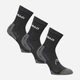 Набір жіночих шкарпеток HEAD Performance Short Crew 3P 741019001-200 35-38 р 3 пари Чорний (8713537918503) - зображення 3