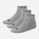 Набор носков HEAD Quarter 3P Unisex 761011001-400 35-38 р 3 пары Серый (8718824272672) - изображение 2